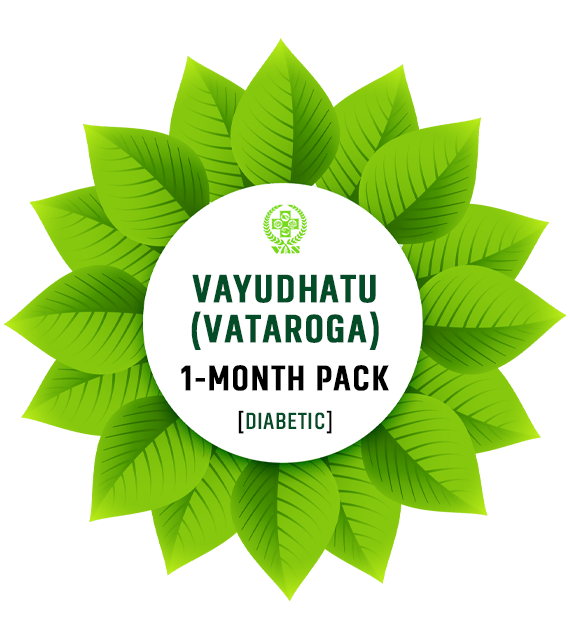 Vayudhatu (Vataroga) 1 month pack for  diabetic Patients