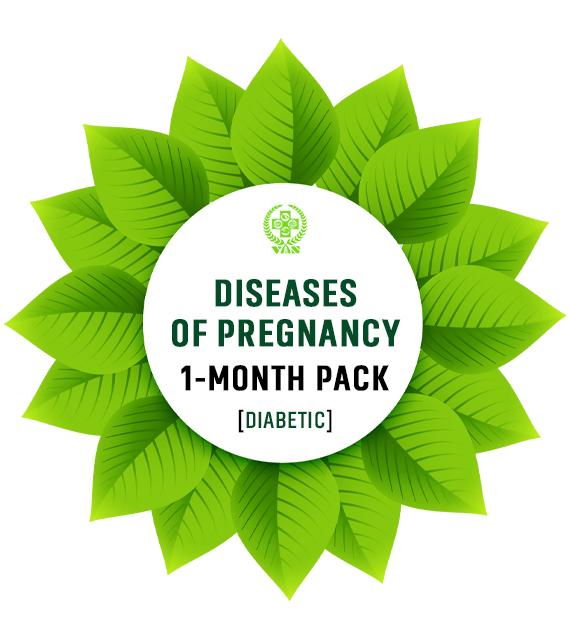 Diseases of Pregnancy 1 month pack for  diabetic patients