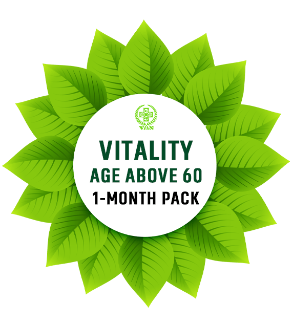 Vitality Age above 60 - 1 month pack